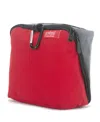 Manhattan Portage Newtown Toiletry Case In Red,gray