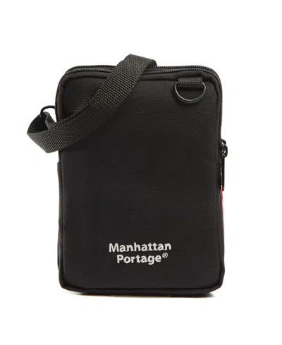 Manhattan Portage Twin Cities Coradura Handbag In Black
