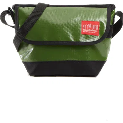 Manhattan Portage Vinyl Crossbody Bag Ver 2 In Green