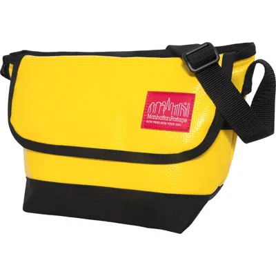 Manhattan Portage Vinyl Crossbody Bag Ver 2 In Yellow