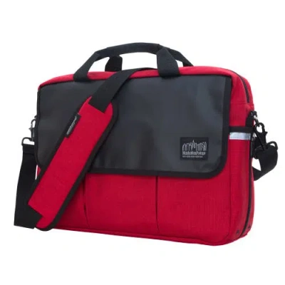 Manhattan Portage Webb Convertible Briefcase In Red