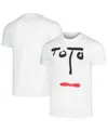 Manhead Merch Men's  White Toto Turn Back Graphic T-shirt In White