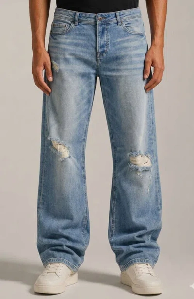 Mania Fashion Bootcut Jeans In Blue