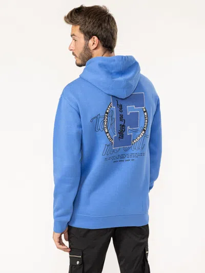 Mania Jeans Fashion Hoodie In Blue