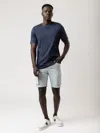 Mania Mens Cargo Woven Bermuda In Grey