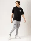 Mania Mens Cargo Woven Pants In Grey