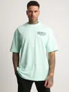 Mania Mens Oversized T-shirts In Green