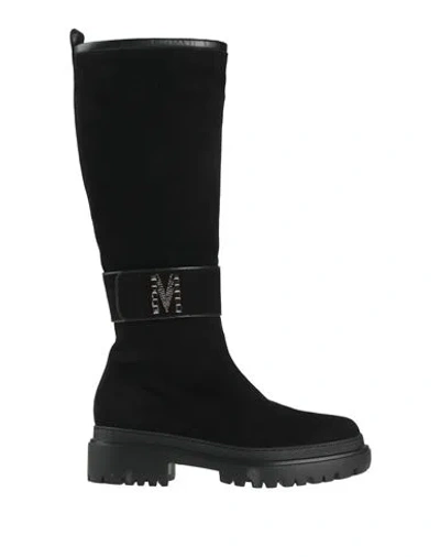 Mania Woman Boot Black Size 8 Leather
