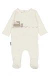 Maniere Manière Choo Choo Footie In White