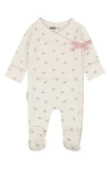 Maniere Dainty Dragonfly Footie In White