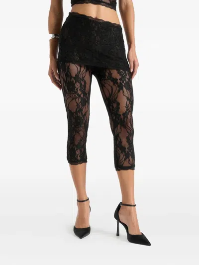 Manière De Voir Aimée Trousers In Black