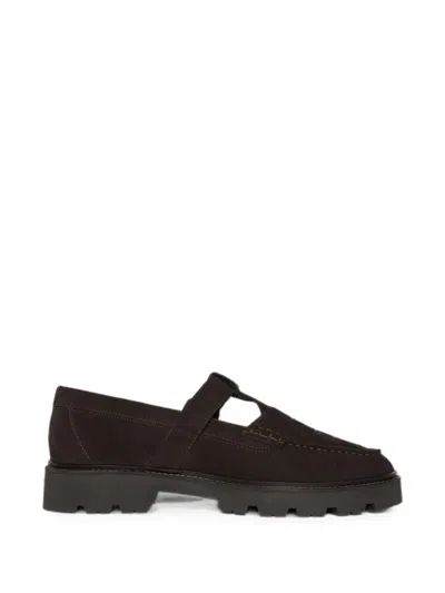 Manière De Voir Amalfi In Brown Fishermans Sandals