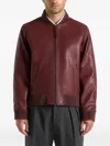 Manière De Voir Arman Bomber Jacket In Red