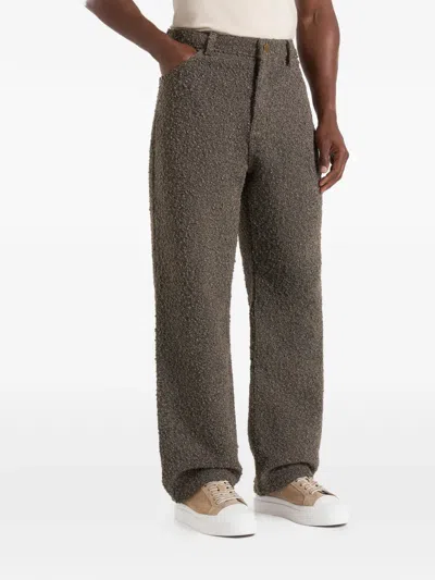 Manière De Voir Arnault In Brown Boucle Jeans Mit Lockerem Schnitt