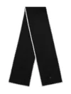 Manière De Voir Aube Stitched Scarf In Black