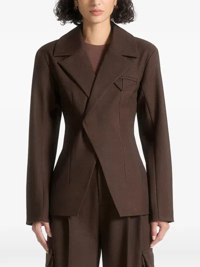 Manière De Voir Béatrice Blazer In Brown
