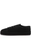 Manière De Voir Cannes Lace-up Sneakers In Black