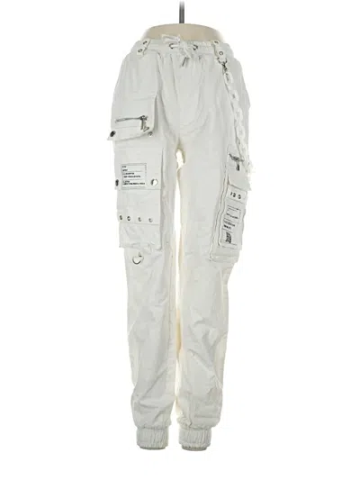 Pre-owned Manière De Voir Cargo Pants In White