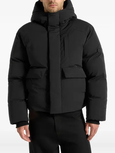 Manière De Voir Casey Puffer Jacket In Black