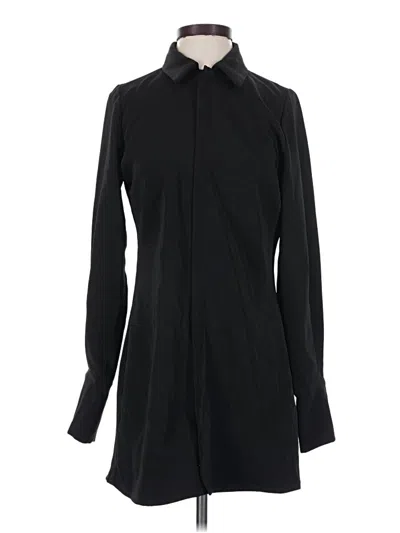 Pre-owned Manière De Voir Coat In Black