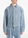 Manière De Voir Damien Bouclé Back-pleat Jacket