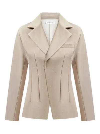 Manière De Voir Double-breasted Blazer In Brown