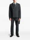 Manière De Voir Double-breasted Suit In Gray