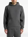Manière De Voir Drew Kangaroo-pocket Hoodie In Gray