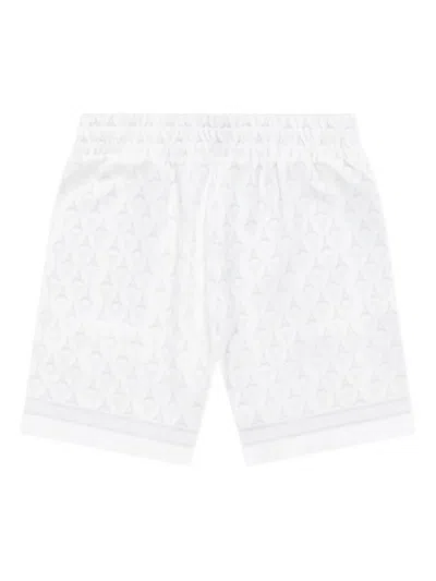 Manière De Voir Eiffel Monogram Shorts In White