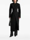 Manière De Voir Asymmetrischer Esma Mantel In Black