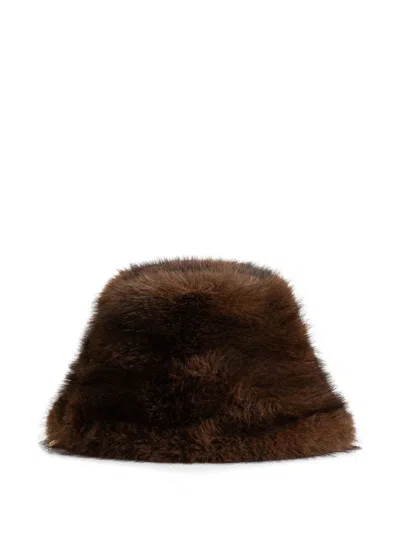 Manière De Voir Ilya Bucket Hat In Brown