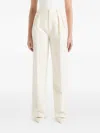 Manière De Voir Julie Pleat-detailing Trousers