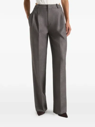 Manière De Voir Julie Pleat Rousers In Gray