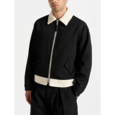 Manière De Voir Keith Twill Contrast Jacket In Multi