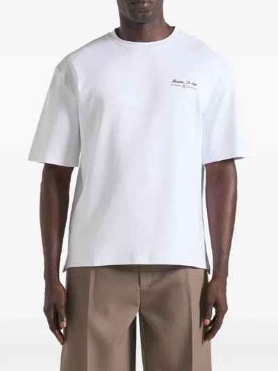 Manière De Voir Kian Circuit De Monaco T-shirt In White