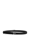 Manière De Voir Leonie Eiffel-buckle Suede Belt