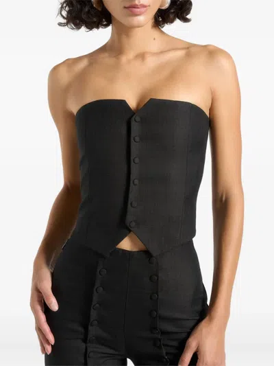 Manière De Voir Lise Cropped Tailored Blazer Set