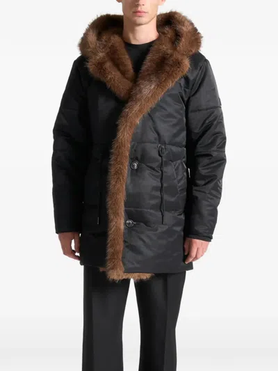 Manière De Voir Long-sleeves Coat In Brown