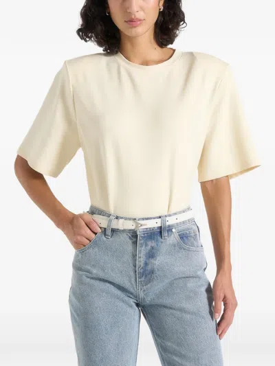 Manière De Voir Mia Short-sleeve Bodysuit In Multi