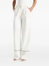 Manière De Voir Mina Piped Trousers In Multi