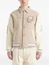 Manière De Voir Patchwork-embroidery Varsity Jacket