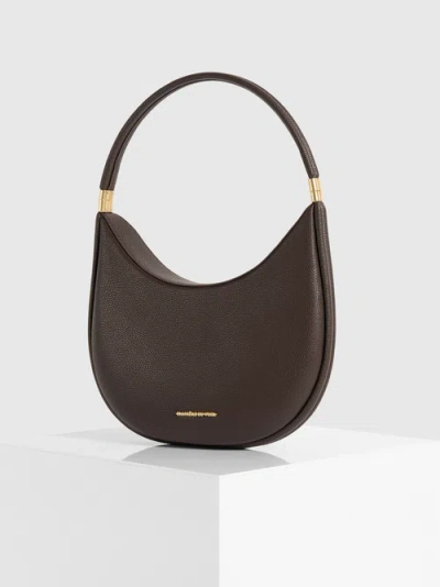 Manière De Voir Penny 3-in-1 Leather Medium Bag In Brown