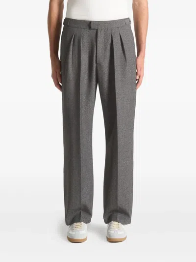 Manière De Voir Pierre Tailored Trousers In Gray
