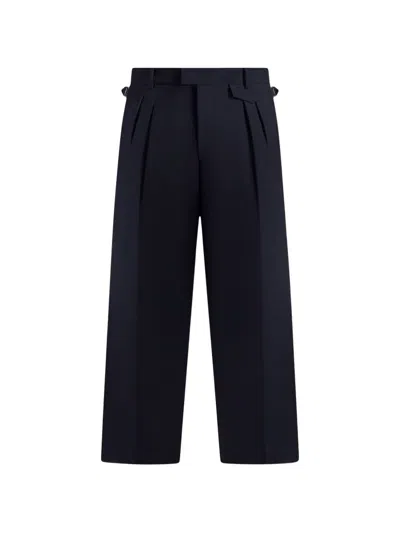 Manière De Voir Pierre Tailored Trousers In Black