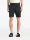 Manière De Voir Pleated Buckle Shorts