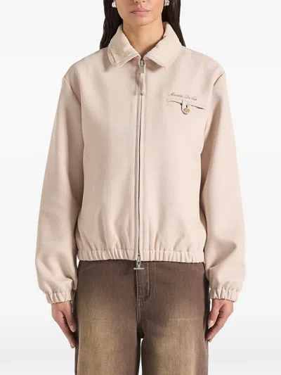 Manière De Voir Kilian Unisex Twill Signature Jacket In Neutral