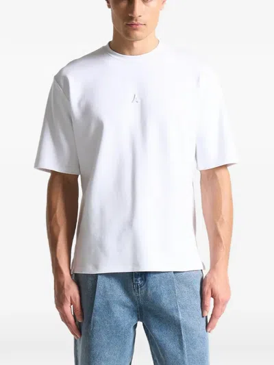 Manière De Voir Self Portrait Cotton T-shirt In White