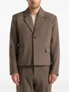 Manière De Voir Silas Blazer In Brown