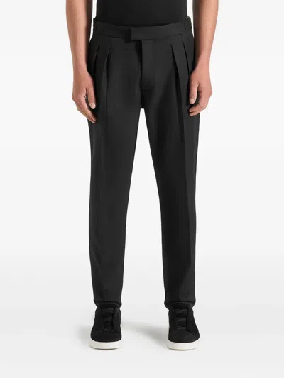 Manière De Voir Tailored Trousers In Black