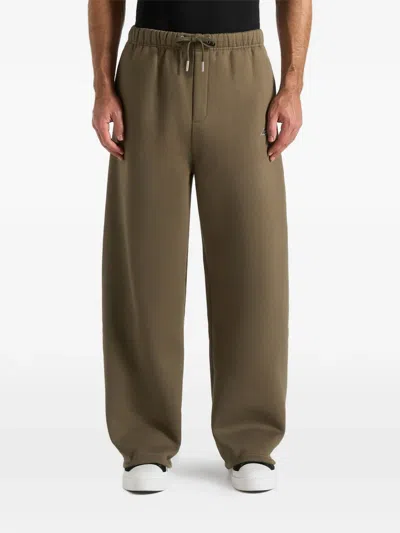 Manière De Voir Taylor Drawstring Track Pants In Green